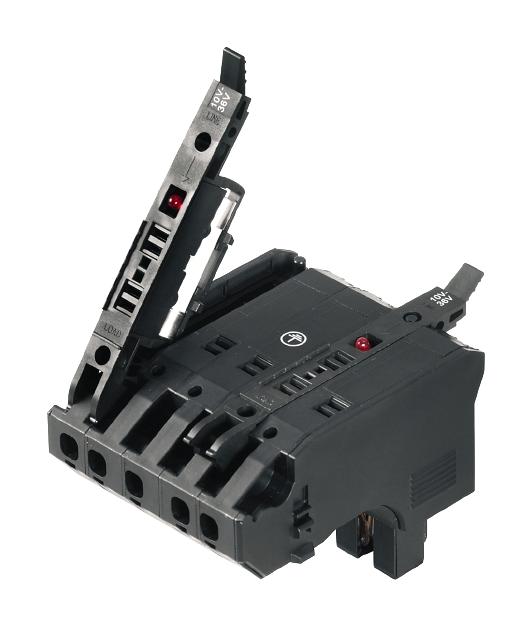 Weidmuller 1252210000 Pluggable Terminal Block 5 Ways 4 mm&Acirc;&sup2; Push In 12 A