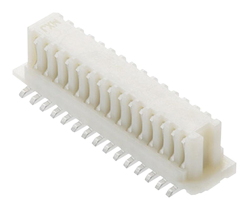 Molex 52465-2071 Stacking Board Connector 52465 Series 20 Contacts Receptacle 0.8 mm Surface Mount 2 Rows