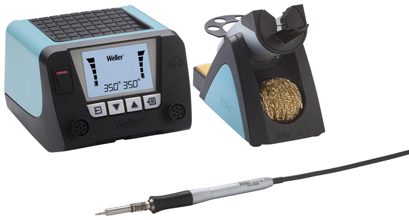 Weller T0053444399 Soldering Station 2 Channel 150 W 230 V 450 &deg;C WTP90 Iron UK &amp; EU Plug WT Series