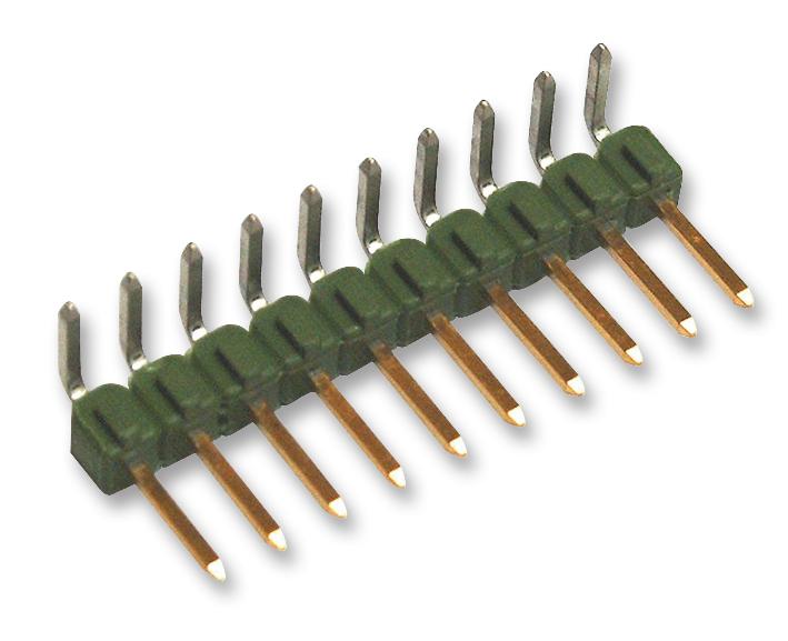 AMP - TE Connectivity 5-825457-0 Pin Header Wire-to-Board 2.54 mm 2 Rows 100 Contacts Through Hole Right Angle Ampmodu MOD II