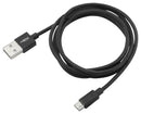 Ansmann 1700-0076 1700-0076 USB Cable Type A Plug to Micro B 1.2 m 3.9 ft Black