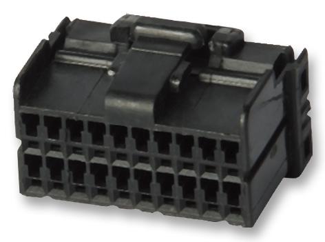 AMP - TE Connectivity 174047-2 174047-2 Connector Housing MULTI-LOCK Plug 20 Ways 2.5 mm Series Receptacle Contacts