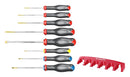 Facom AT.8PB AT.8PB Screwdriver Set 3.5x75mm 4x100mm 5.5x100mm 6.5x150mm 8x150mm Slotted &amp; PH0x75mm Philips