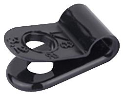 THOMAS & BETTS N4NY-002-0-C CABLE CLAMP, NYLON 6.6, 0.125", BLACK