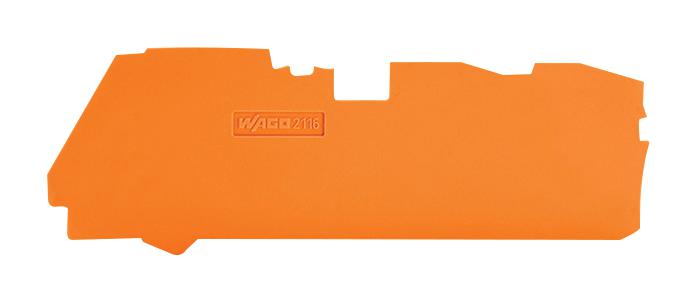 Wago 2116-1392 END &amp; Intermediate Plate Terminal Block