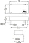 Murata Power Solutions NDY1205C Isolated Through Hole DC/DC Converter Low Profile ITE 2:1 3 W 1 Output 5 V 600 mA