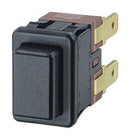 Multicomp PRO MP005737 Pushbutton Switch Dpdt Latching Rectangular Raised Black