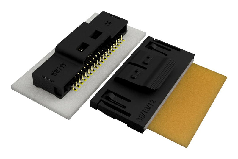 Amphenol LTW ZA-ACNMAN-BN0001 ZA-ACNMAN-BN0001 FFC / FPC Board Connector 36 Contacts Plug Zconnect Solder