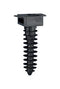 Panduit MPMWH32-L0 Cable Tie Mount Push Barb 8 mm Black Nylon 6.6 (Polyamide 6.6) 14.7 14.5