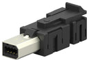 TE Connectivity 2069250-1 I/O Connector 8 Contacts Plug Mini Crimp Cable Mount