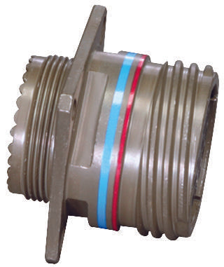 AMPHENOL AEROSPACE D38999/20WC35SN CIRCULAR CONNECTOR, RECEPTACLE, SIZE C35, 22 POSITION, WALL