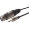 Stellar Labs 24-16282 18 XLR TO 3.5MM Cable Black 84Y7899