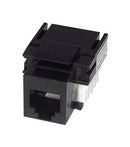 TUK KSH66BK Modular Connector Keystone RJ12 Jack 1 x (Port) 6P6C