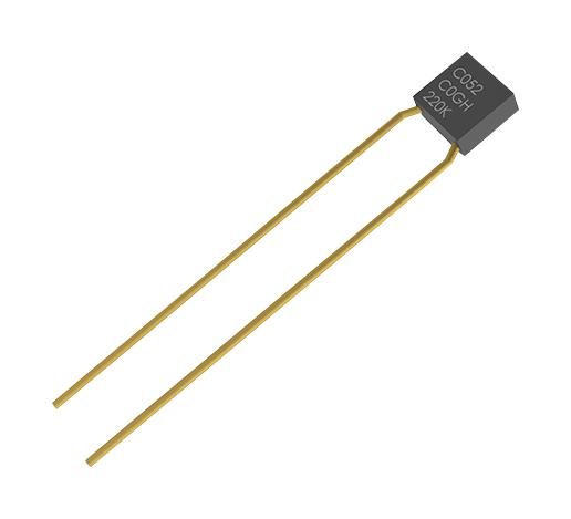 Kemet C052K150K2X5CA Multilayer Ceramic Capacitor 15 pF 200 V CK05 Series MIL-C-11015/18 &plusmn; 10% Radial Leaded X7R