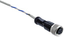 Amphenol LTW M12A-02BFFM-SL8C01 Sensor Cable M12 Receptacle Free End 2 Positions 1 m 3.3 ft M Series