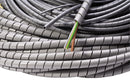 PRO Power PP002664 Spiral Wrap 0.47 " 12 mm Nylon (Polyamide) Zero Halogen Grey 82.02 ft 25 m