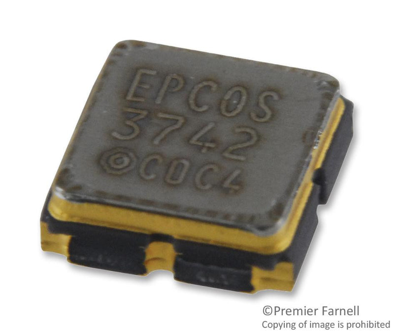 EPCOS B39401B3742H110 SAW FILTER, SURFACE MOUNT-SMD, 400.125MHZ