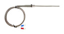 Multicomp PRO MP008312 Thermocouple K 1350 &deg;C -200 Stainless Steel 78.74 " 2 m