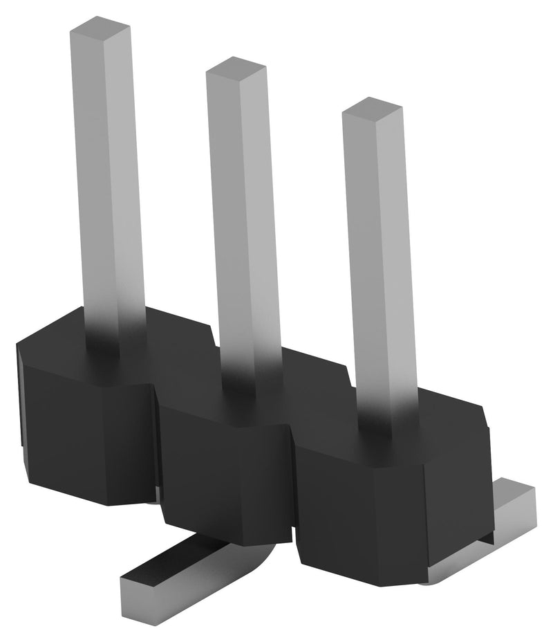 TE Connectivity 2842104-3 Pin Header Board-to-Board 2 mm 1 Rows 3 Contacts Surface Mount Straight Ampmodu Series