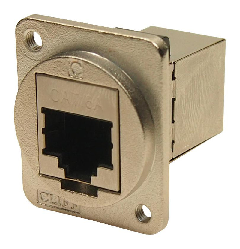 Cliff Electronic Components CP30225SM3 In-Line Adapter Metal Frame RJ45 Jack 8 Ways