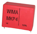 Wima MKP4F041005D00KSSD Power Film Capacitor Metallized PP Radial Box - 2 Pin 1 &Acirc;&micro;F &plusmn; 10% High Frequency