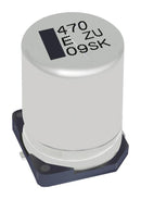 Panasonic EEHZU1E471P Hybrid Aluminium Electrolytic Capacitor 470 &Acirc;&micro;F &plusmn; 20% 25 V Radial Can - SMD 0.01 ohm