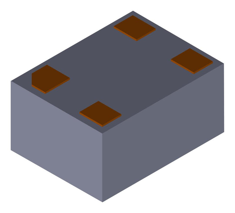 Abracon AMPMGFB-33.0000T Mems Oscillator 33 MHz SMD 1.6mm x 1.2mm 25 ppm 2.5 V Ampm Series