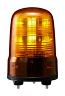 Patlite (U.S.A.) SF08-M1JN-Y Beacon Amber FLASH/ROTATE 80MM 24VDC