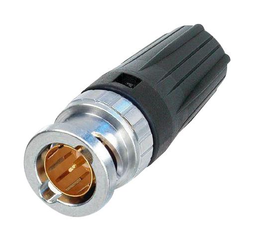 Neutrik NBTC75BNN5 RF / Coaxial Connector HD BNC Straight Plug Crimp 75 ohm