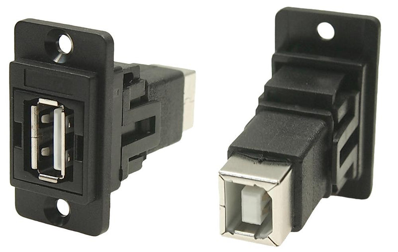 Cliff Electronic Components CP30709N USB Adapter CSK Hole Type A Receptacle B 2.0 New