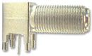 TE Connectivity 5-1634540-1 5-1634540-1 RF / Coaxial Connector F Right Angle Jack Crimp 75 ohm Phosphor Bronze