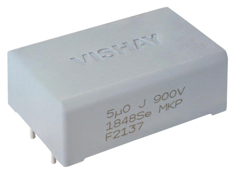 Vishay MKP1848SE55090JP4B Power Film Capacitor Metallized PP Radial Box - 4 Pin 5 &Acirc;&micro;F &plusmn; 5% DC Link Through Hole