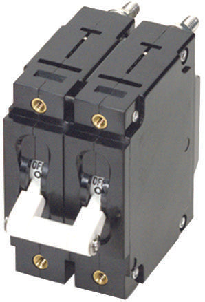 CARLING TECHNOLOGIES CA2-B0-34-620-121-D CIRCUIT BREAKER, HYDROMAGNETIC, 2P, 480V, 20A