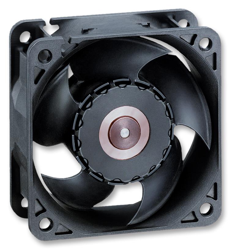 EBM-PAPST 624/2H3P Axial Fan 620 Series IP54 24 V DC 60 mm 25 48 dBA 39.4 cu.ft/min