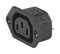 Schurter 6600.3300.21 Power Entry Connector 6600-3 Series Receptacle 250 VAC 10 A Panel Mount Quick Connect