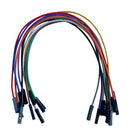 Twin Industries TW-FF-10C TW-FF-10C Jumper Wires MULTI-COLORED 10CM 24AWG