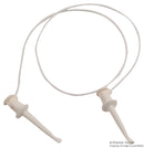 Pomona 3781-24-9 Grabber Patch Cord Hook Clip 24 " 610 mm White 5 A 60 VDC