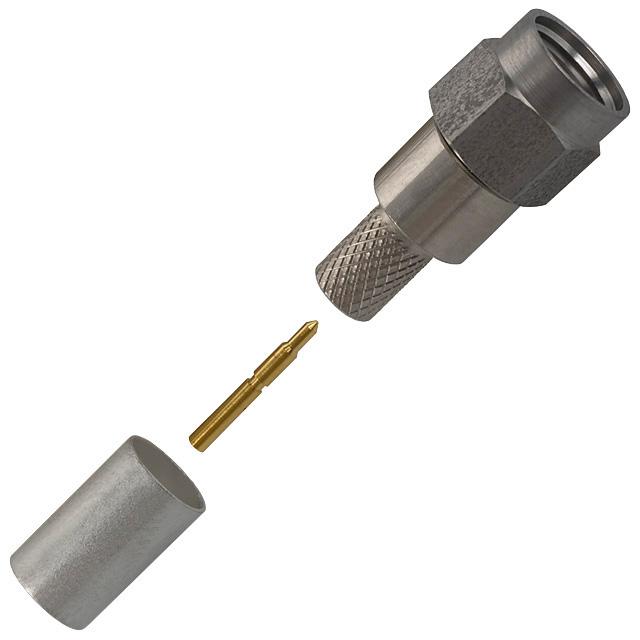 Amphenol RF 222166 RF/COAXIAL F Plug Straight 50 OHM Crimp