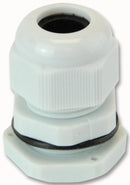 PRO Power M20GREY1 M20GREY1 Cable Gland M20 6 mm 12 Nylon 6.6 (Polyamide 6.6) Grey