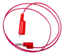 Mueller Electric BU-2030-A-12-2 Alligator Clip to Banana Plug Test Lead 4mm Stackable 12 "