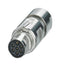 Phoenix Contact M17-6EP1N8A9002S Circular Connector Cable Mount Receptacle 6 Contacts Crimp Pin - Not Supplied