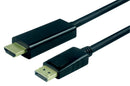 Roline 11.04.5785 11.04.5785 Audio / Video Cable Assembly Hdmi Plug Displayport 3.28 ft 1 m Black