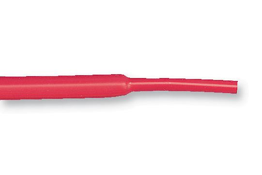 Raychem - TE Connectivity RNF-100-3/32-2-STK RNF-100-3/32-2-STK Heat Shrink Tubing Flexible Flame Retardant 2:1 0.094 " 2.4 mm Red 4 ft 1.2 m