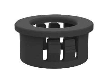 Essentra Components 22MP06878 22MP06878 Grommet Nylon 6 0.687" Black