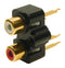 Cliff Electronic Components FW6192 RCA (Phono) Audio / Video Connector 3 Contacts Jack Gold Plated