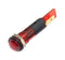 Mallory FL1P-8NJ-1-R2V LED RED 8MM NUT 2VAC/DC STK &pound; 99AC2636