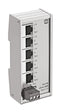 Harting 24 02 005 0010 Switch 5 Ports Commercial Unmanaged Fast Ethernet DIN Rail RJ45 x 10Mbps 100Mbps
