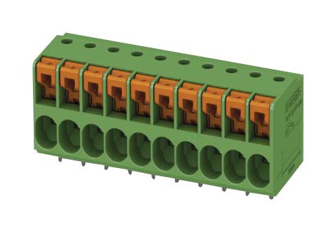 Phoenix Contact TDPT 25/ 6-SP-508 Wire-To-Board Terminal Block 5.08 mm 6 Ways 24 AWG 12 2.5 mm&Acirc;&sup2; Push In