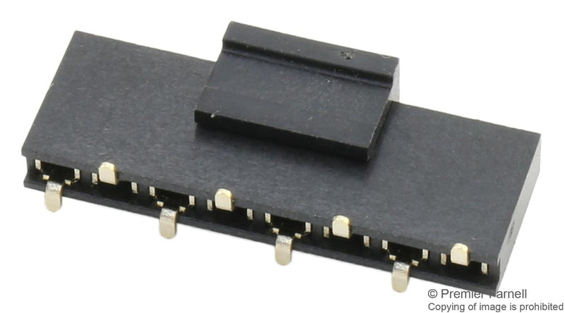 Multicomp PRO 2212SM-08G-75-B1-PCR PCB Receptacle Board-to-Board 2.54 mm 1 Rows 8 Contacts Surface Mount