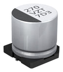 Panasonic EEHZT1J680P Hybrid Aluminium Electrolytic Capacitor 68 &micro;F &plusmn; 20% 63 V ZT Series Radial Can - SMD